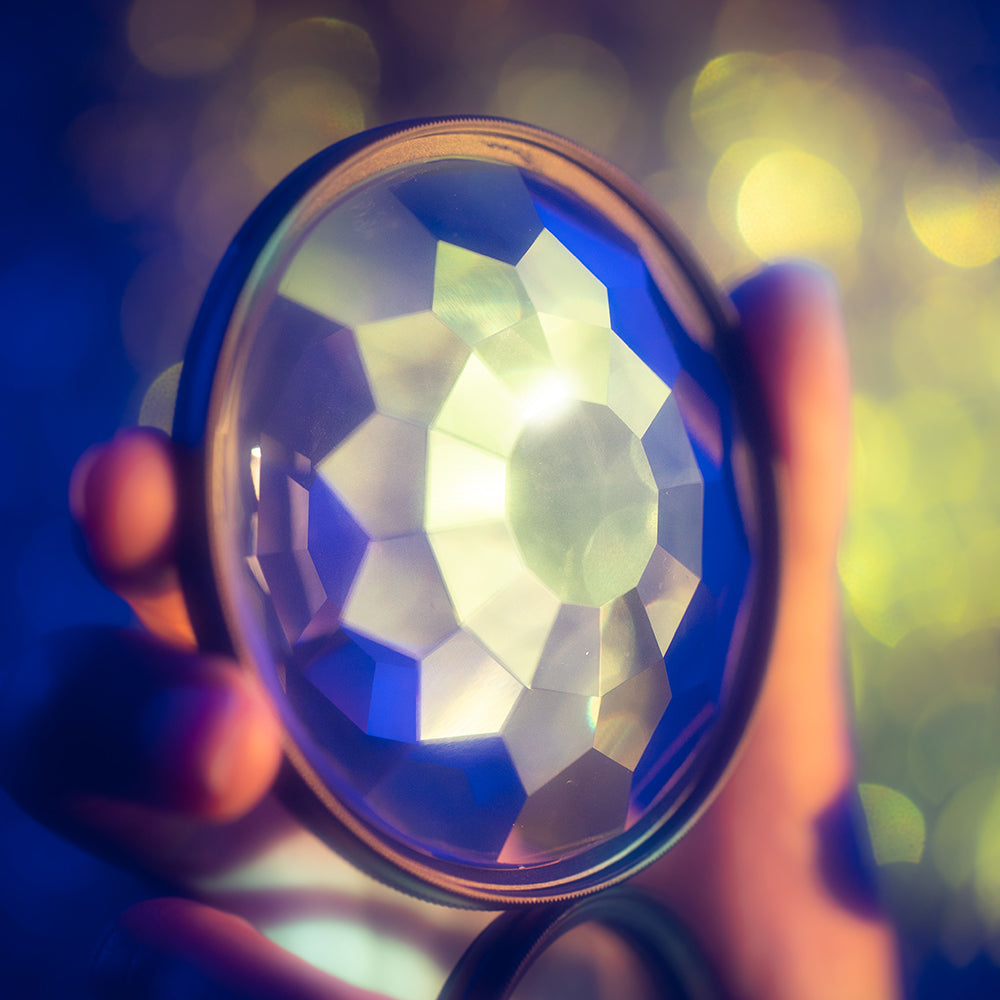 Kaleidoscope FX Filter – Rotating Lens Filter for Creative Photography & Video