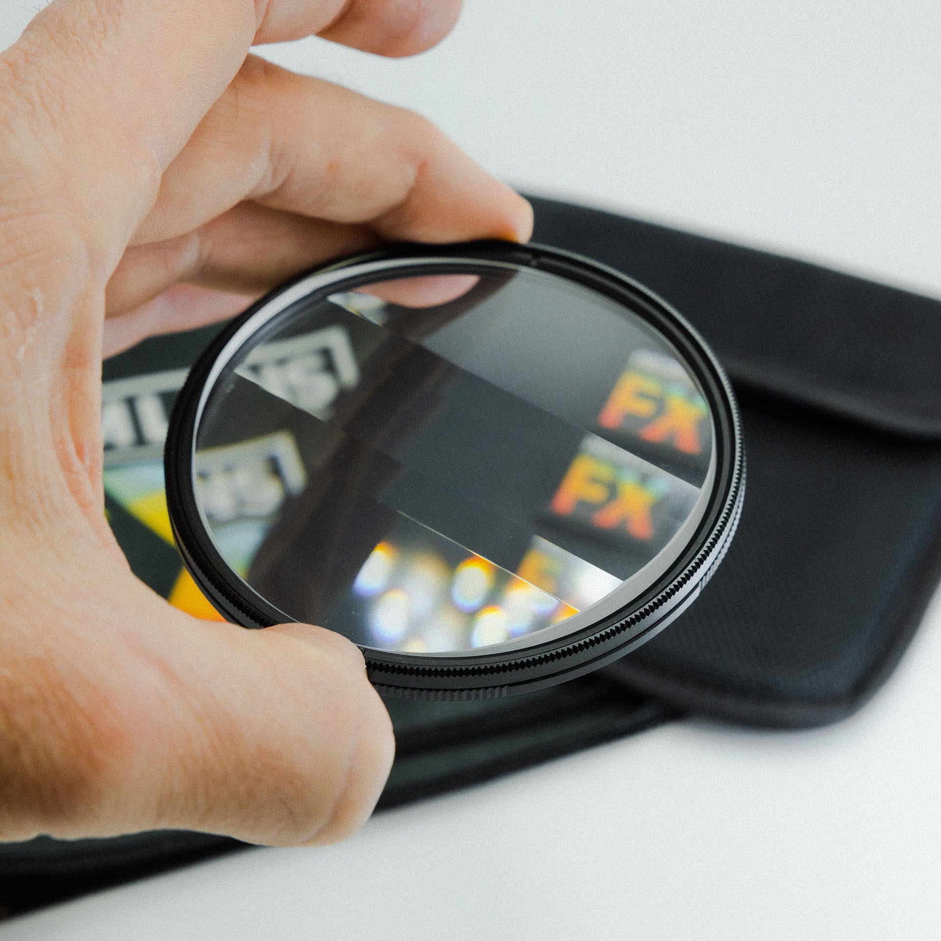 Subtle Linear FX Rotating Lens Filter for Photo & Video