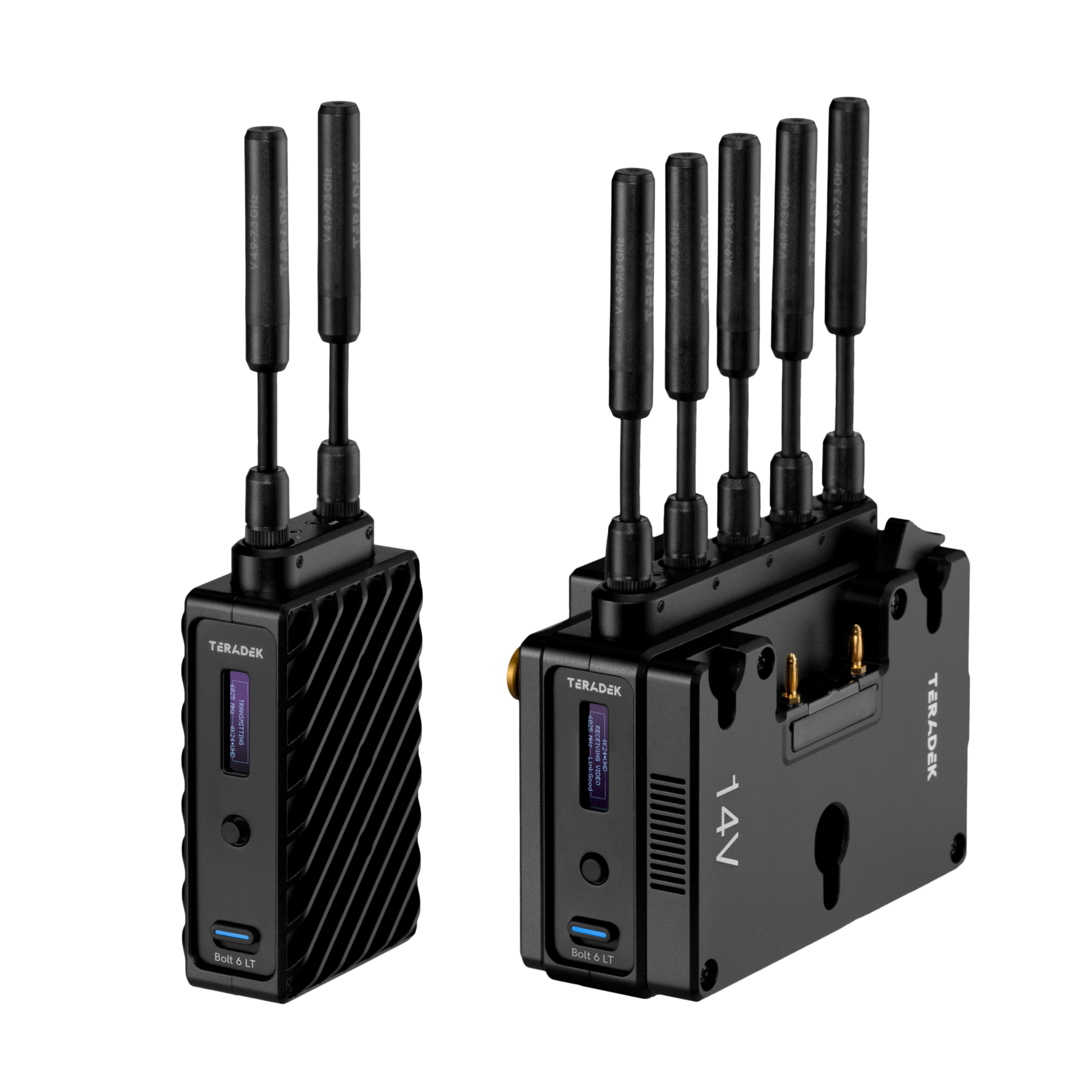 Teradek Bolt 6 LT Wireless Video System: 750ft 4K HDR HDMI/SDI Kit