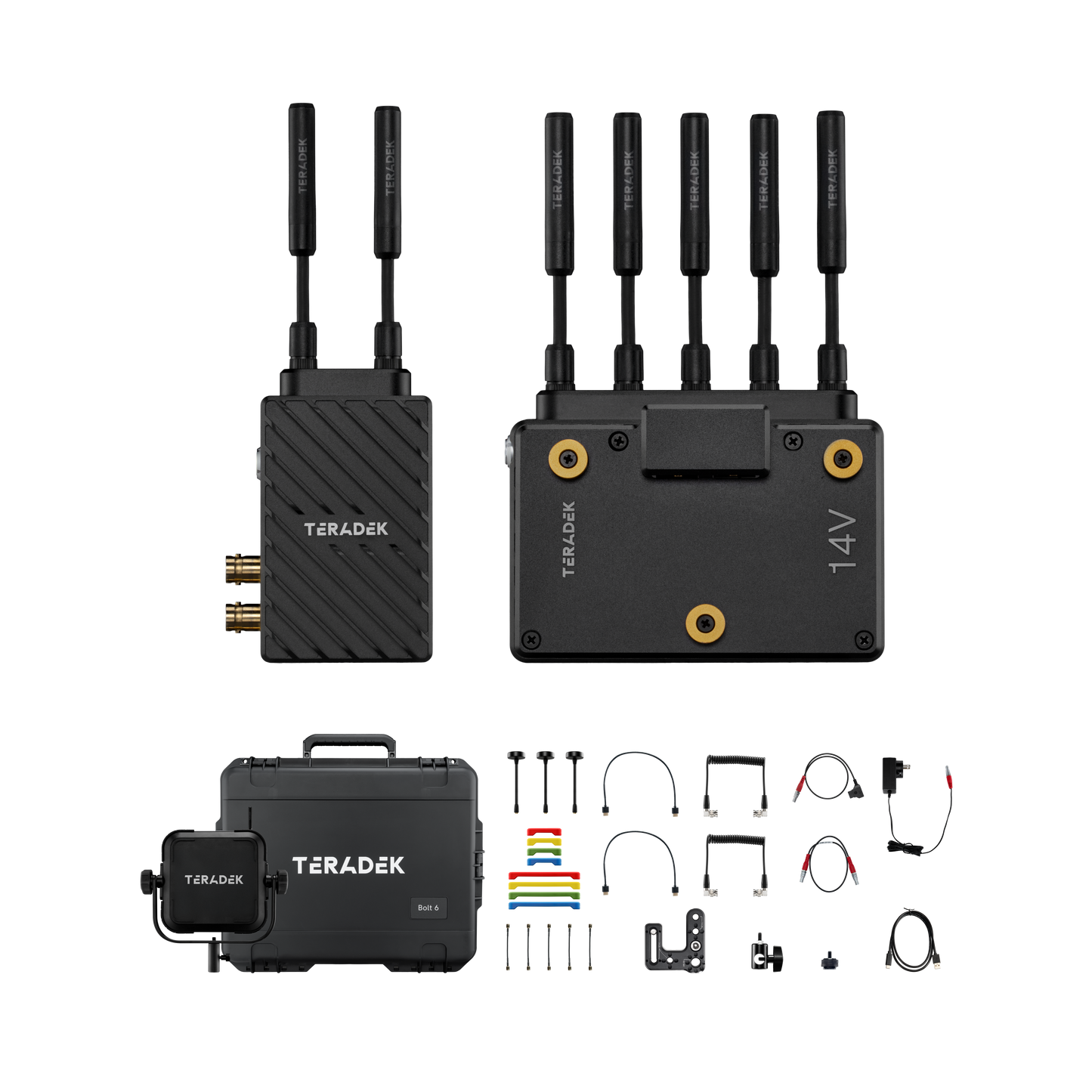 Teradek Bolt 6 LT Wireless Video System: 750ft 4K HDR HDMI/SDI Kit