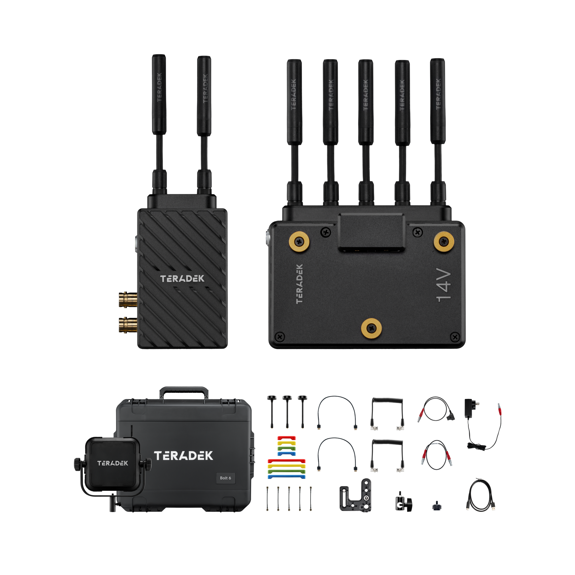 Teradek Bolt 6 LT Wireless Video System: 750ft 4K HDR HDMI/SDI Kit