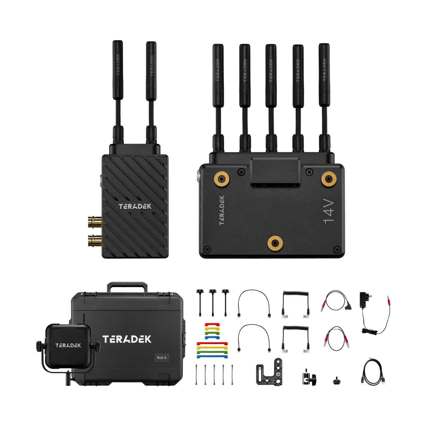 Teradek Bolt 6 LT Wireless Video System: 750ft 4K HDR HDMI/SDI Kit