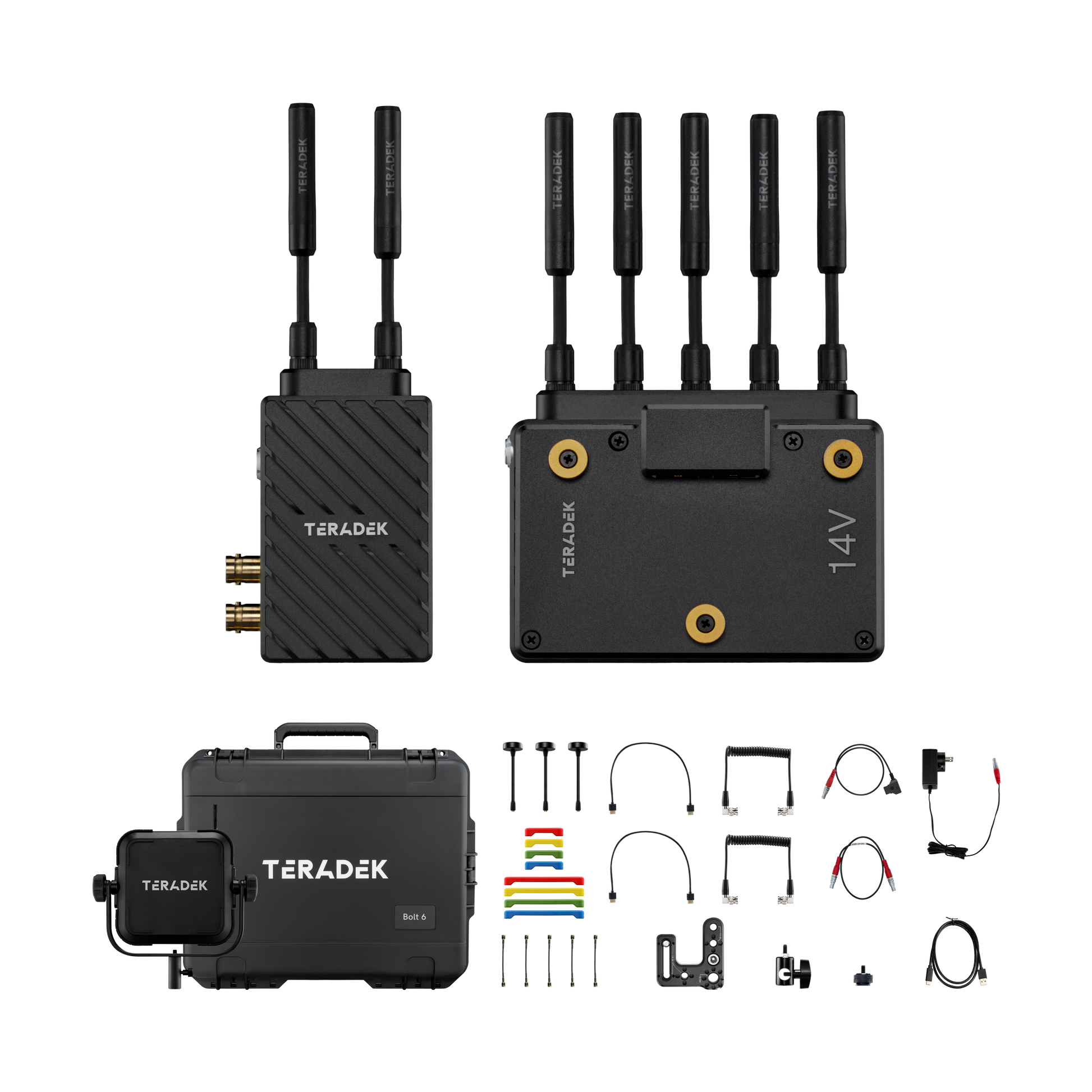 Teradek Bolt 6 LT Wireless Video System: 750ft 4K HDR HDMI/SDI Kit