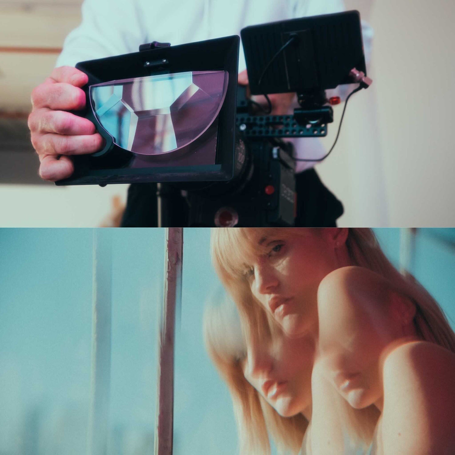 150mm Handheld Subtle Kaleidoscope Filter for Creative Photographers