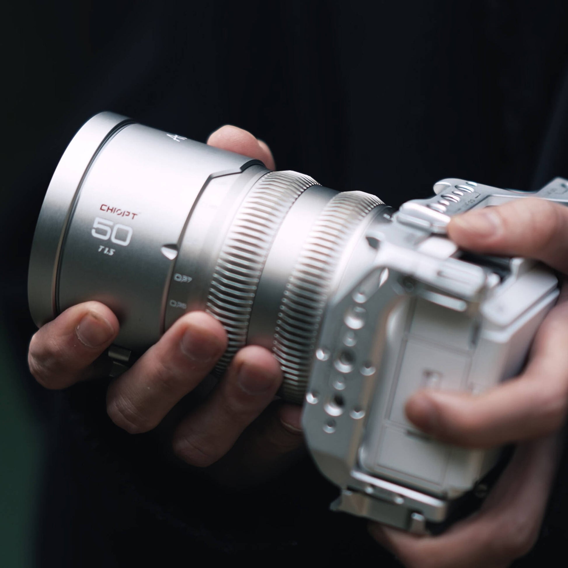 CHIOPT AURA 50mm T1.5 Full-Frame Cinema Lens for Canon RF