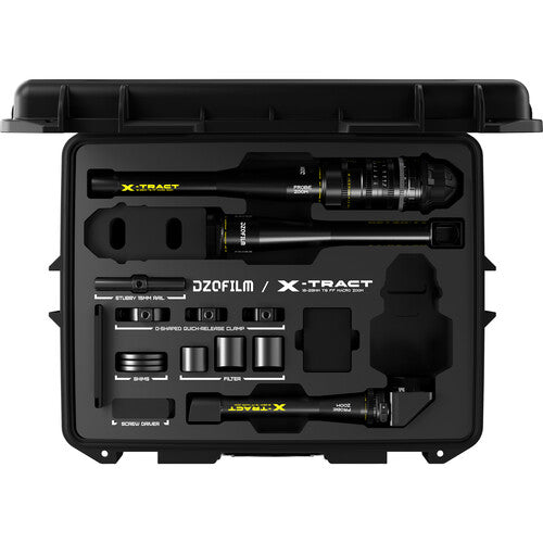 DZOFilm X-Tract 18-28mm T8 FF Detachable Probe Zoom with Case (0, 90 & 360, ARRI PL, Metric)