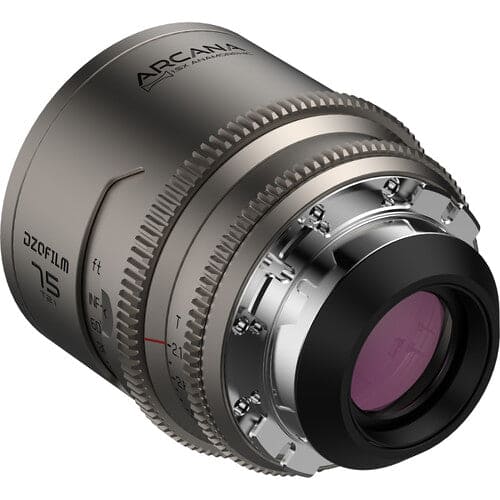 DZOFilm Arcana Anamorphic Prime 3-Lens Kit (ARRI PL, Titanium) 32/45/75mm