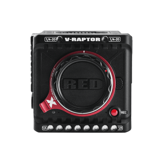 Filming in action with a RED V Raptor 8K VV camera.