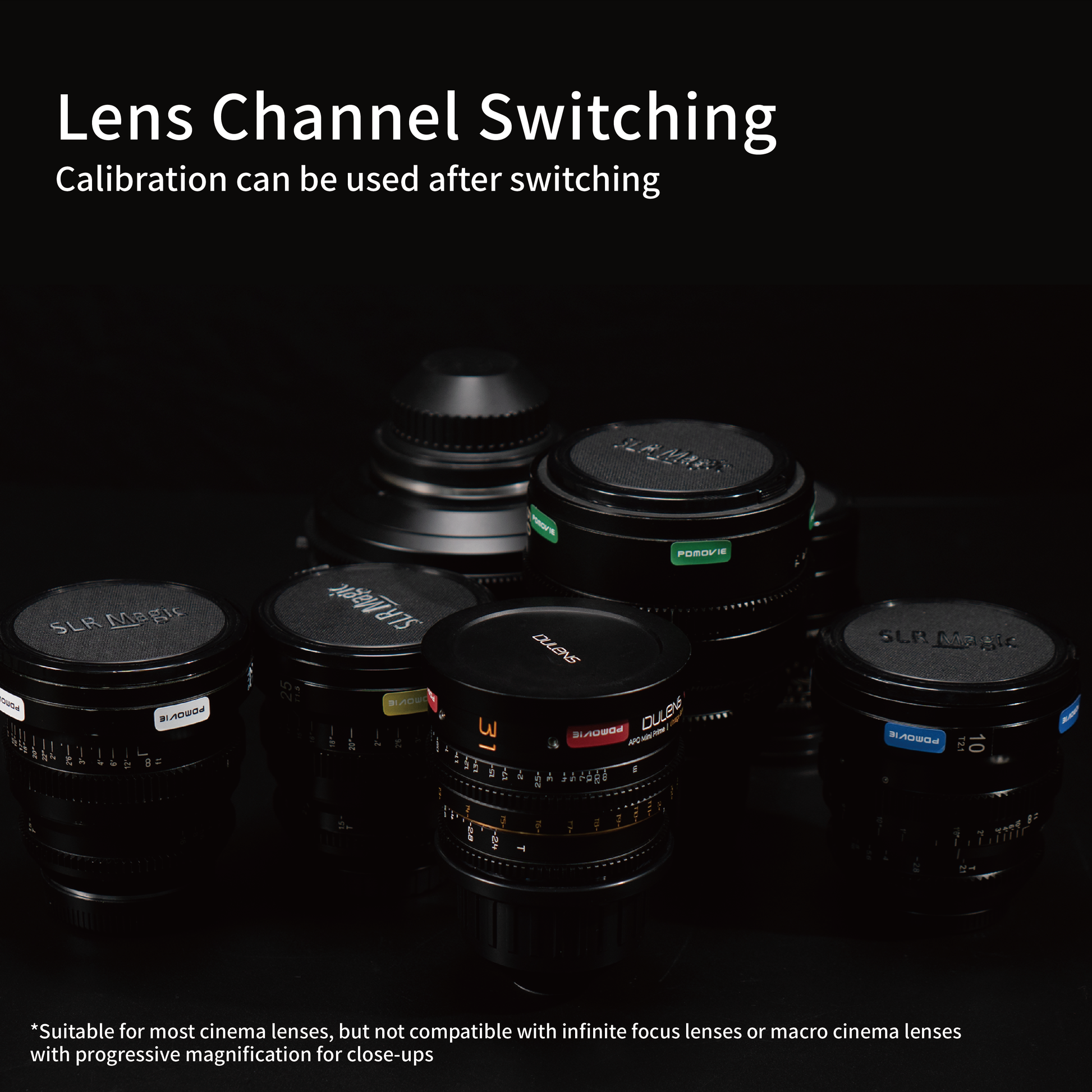 Motor Smart Mini Wireless Follow Focus System for Seamless Camera Control