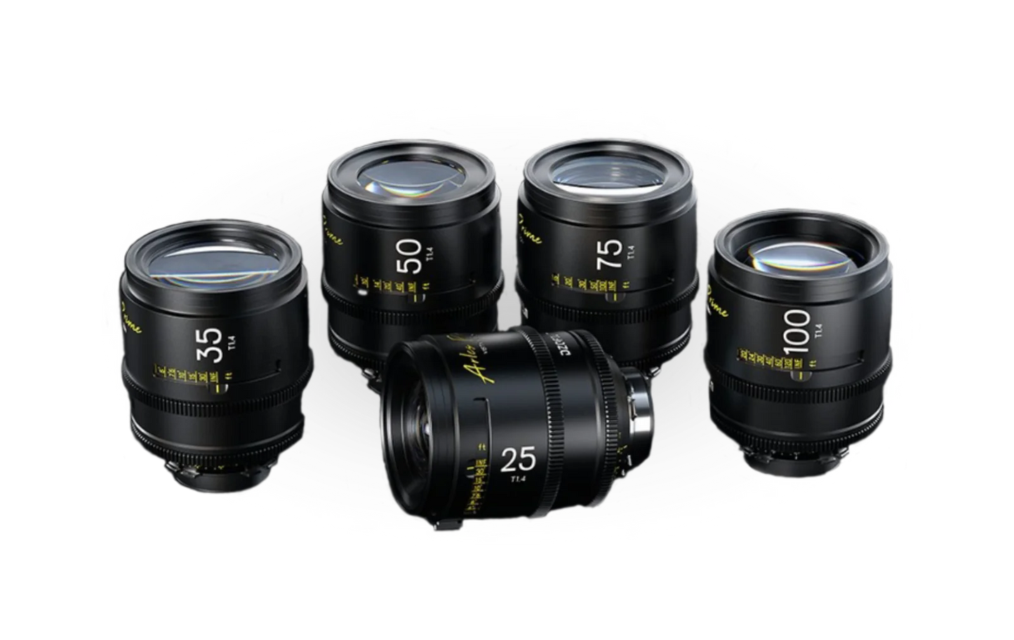 DZOFilm Arles FF/VV Prime Cine 5-Lens Set