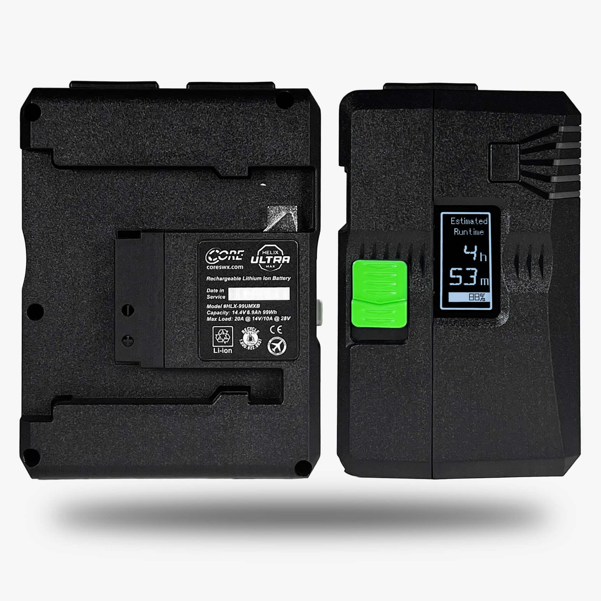 Helix Max Ultra 99Wh Dual‑Voltage AI‑Optimized Battery Pack
