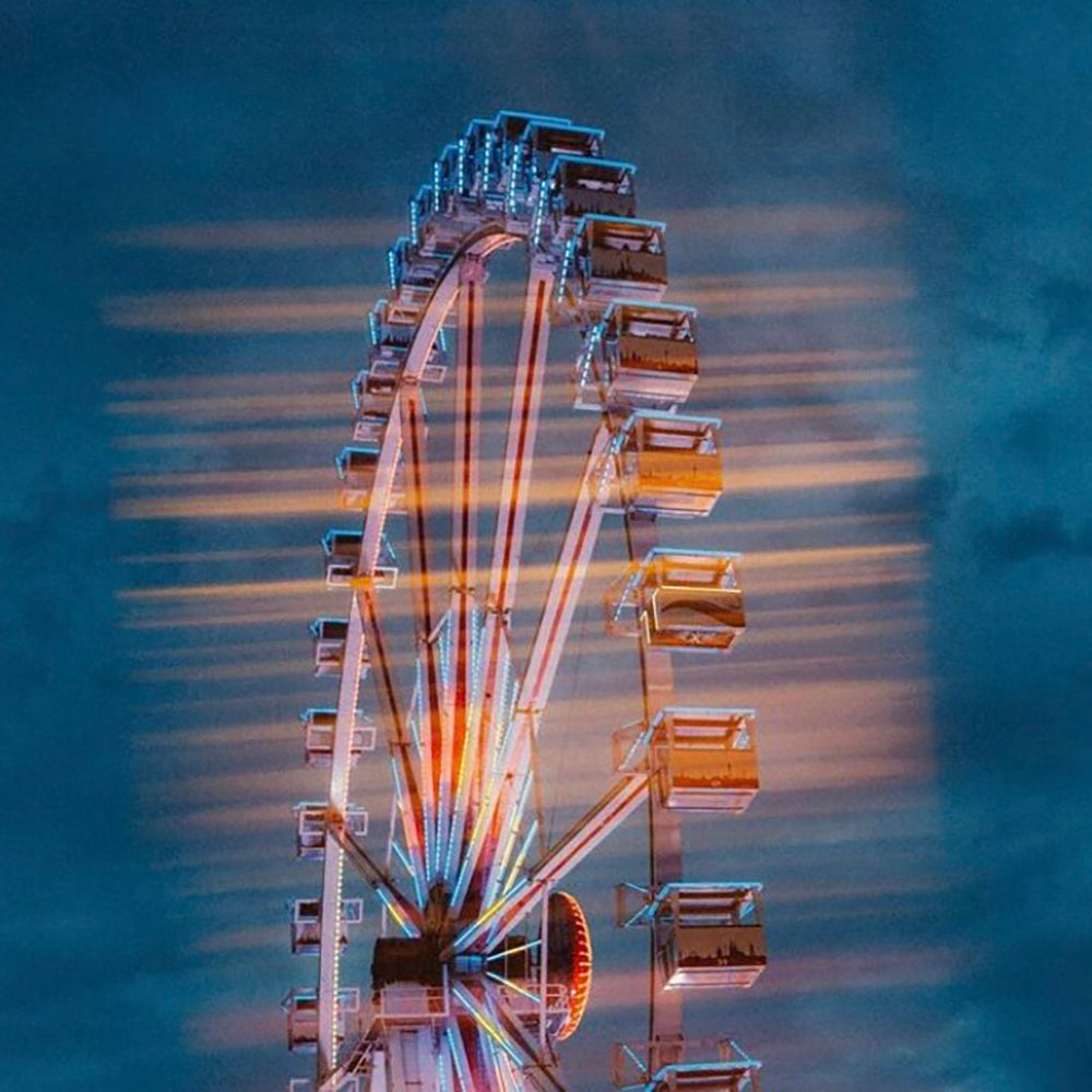 Chromatic Flare Rotating Prism Lens Filter Set for Photography