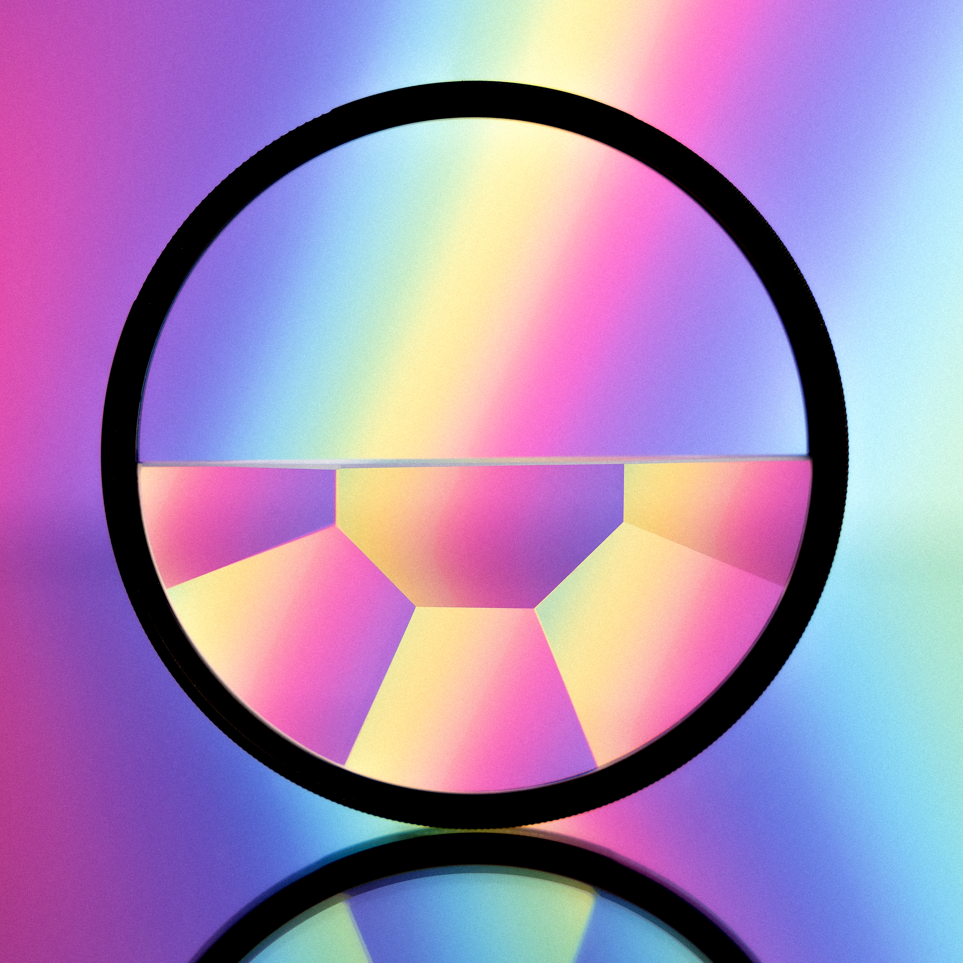 Split Subtle Kaleidoscope FX Filter Rotating 77mm 82mm Lens Effect