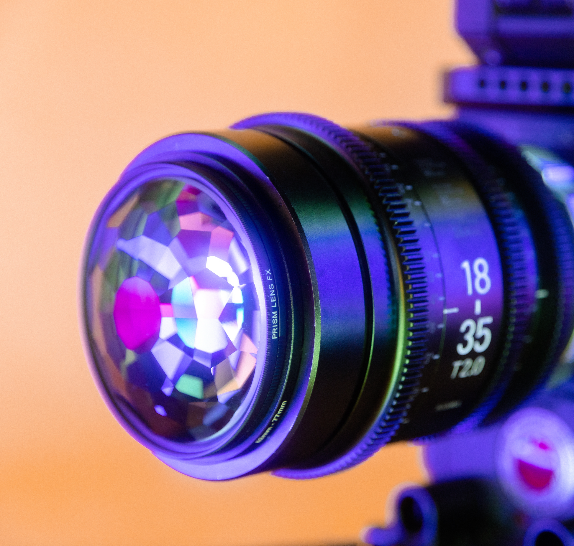 Kaleidoscope FX Filter – Rotating Lens Filter for Creative Photography & Video