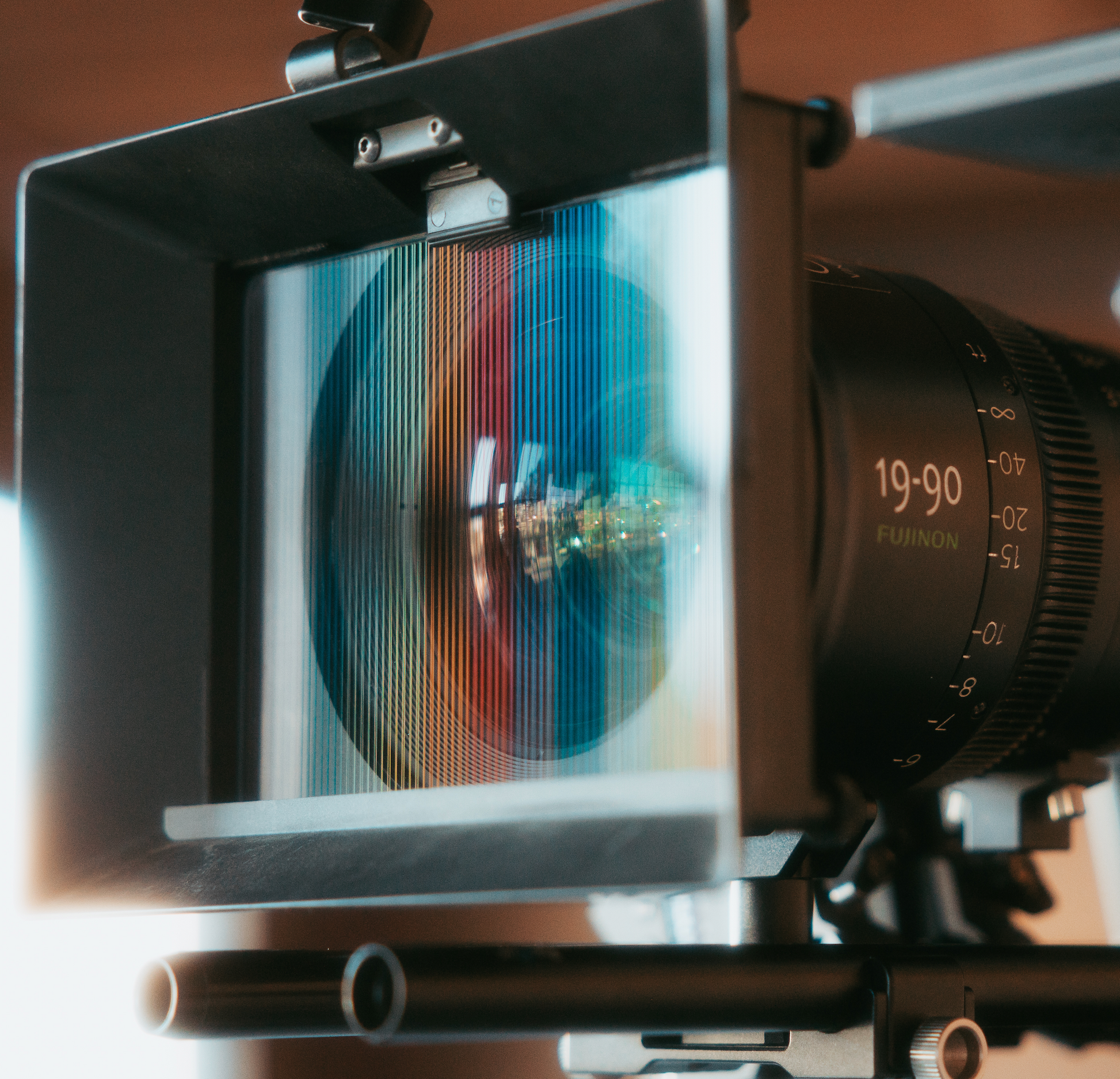 Prism Lens FX Blue & Rainbow Rotating Flare Filter Kit