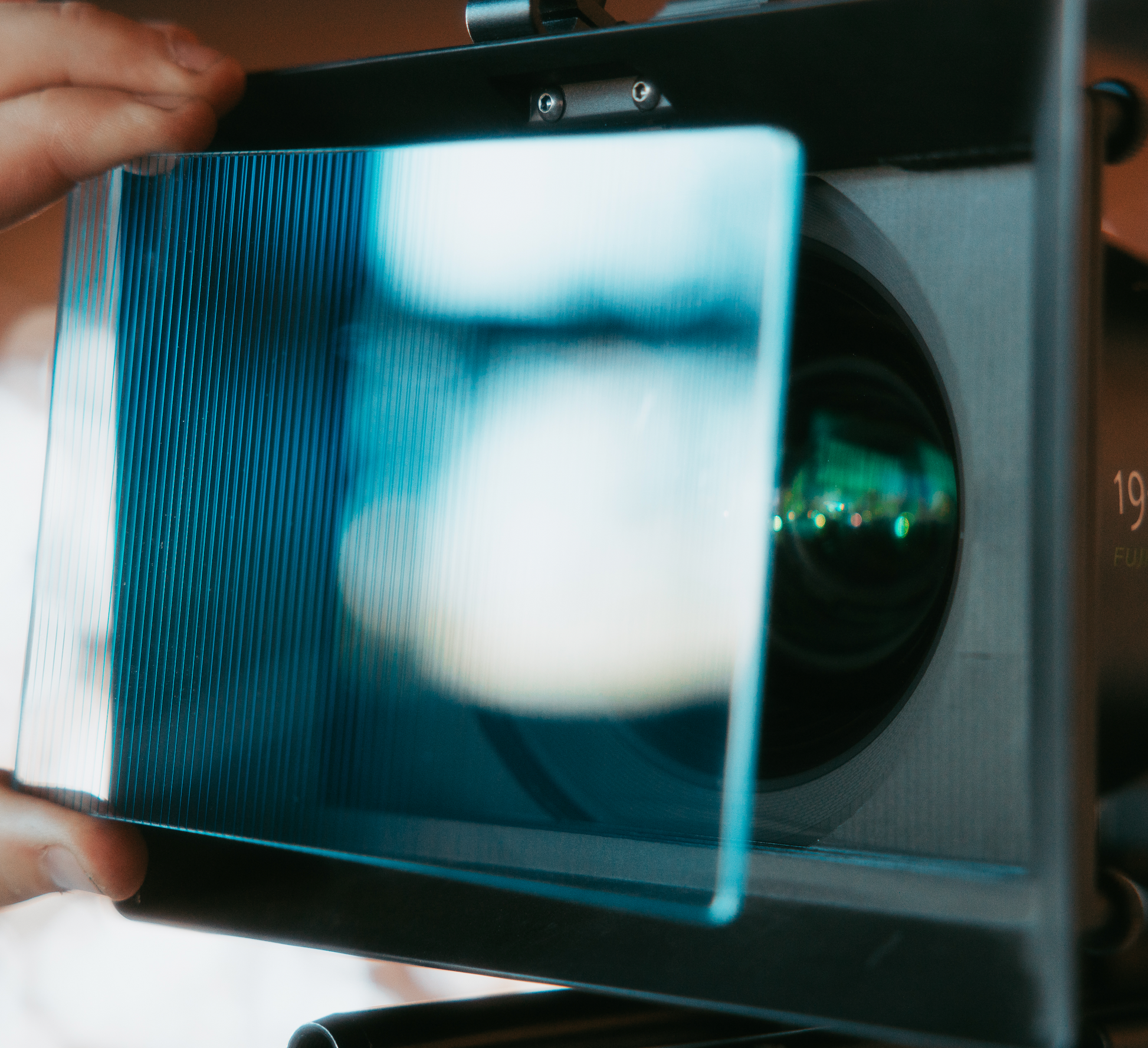 Prism Lens FX Blue & Rainbow Rotating Flare Filter Kit