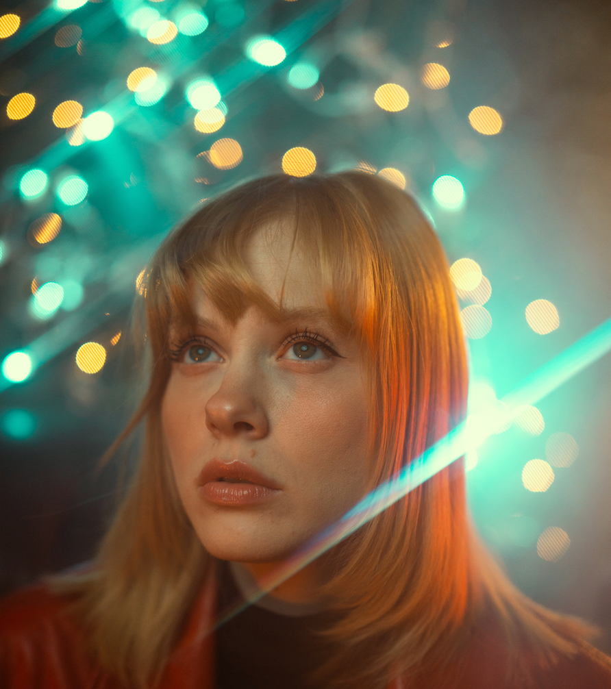 Prism Lens FX Blue & Rainbow Rotating Flare Filter Kit