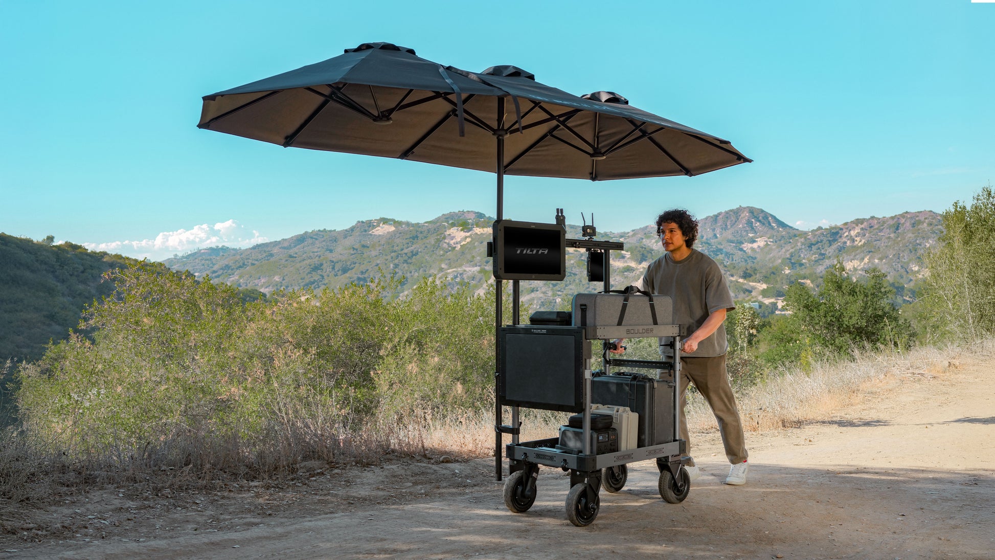 Tilta Boulder 36" Portable Camera Cart with Quick‑Release System