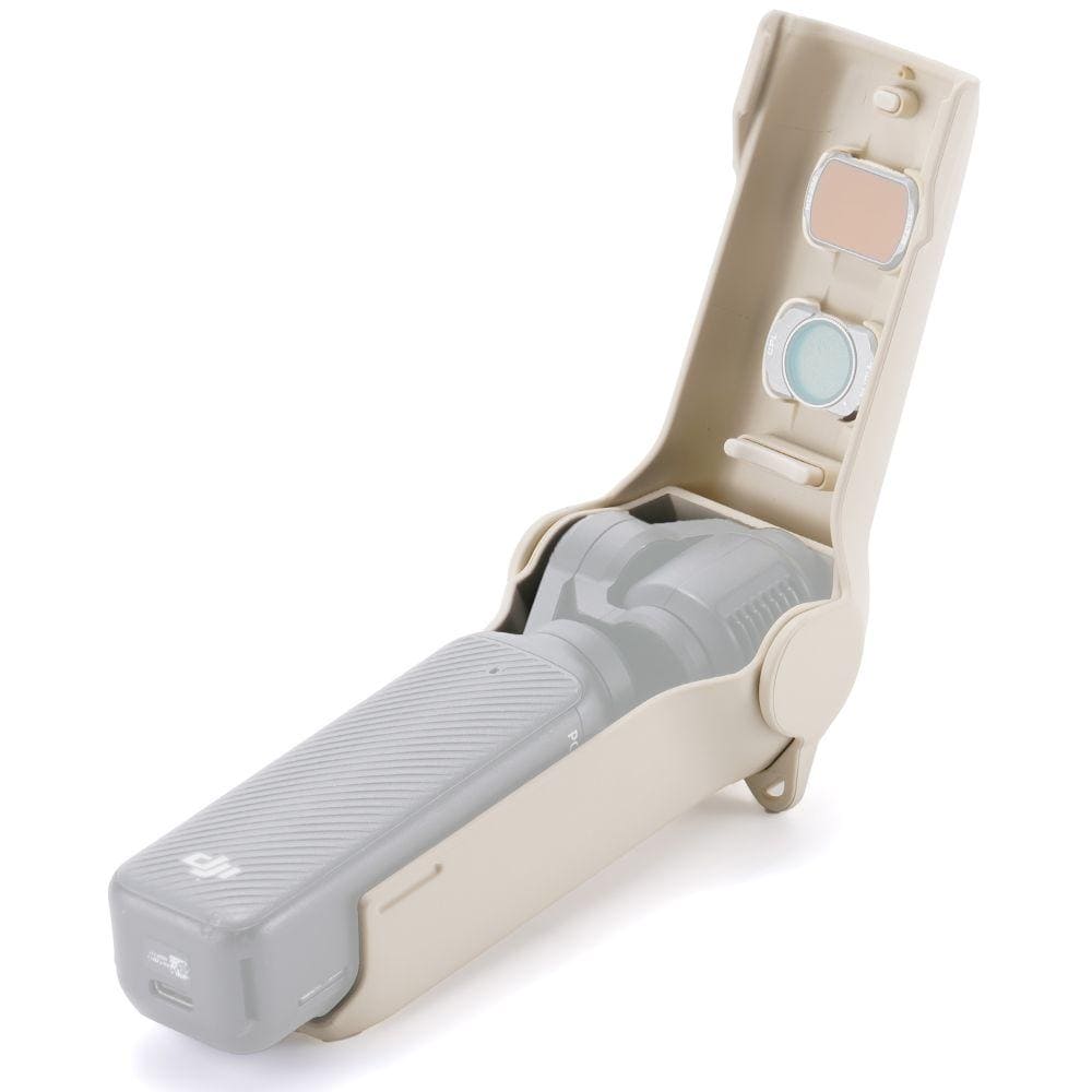 Tilta Protective Travel Case with Wrist Strap Kit for DJI Osmo Pocket 3-Cream White