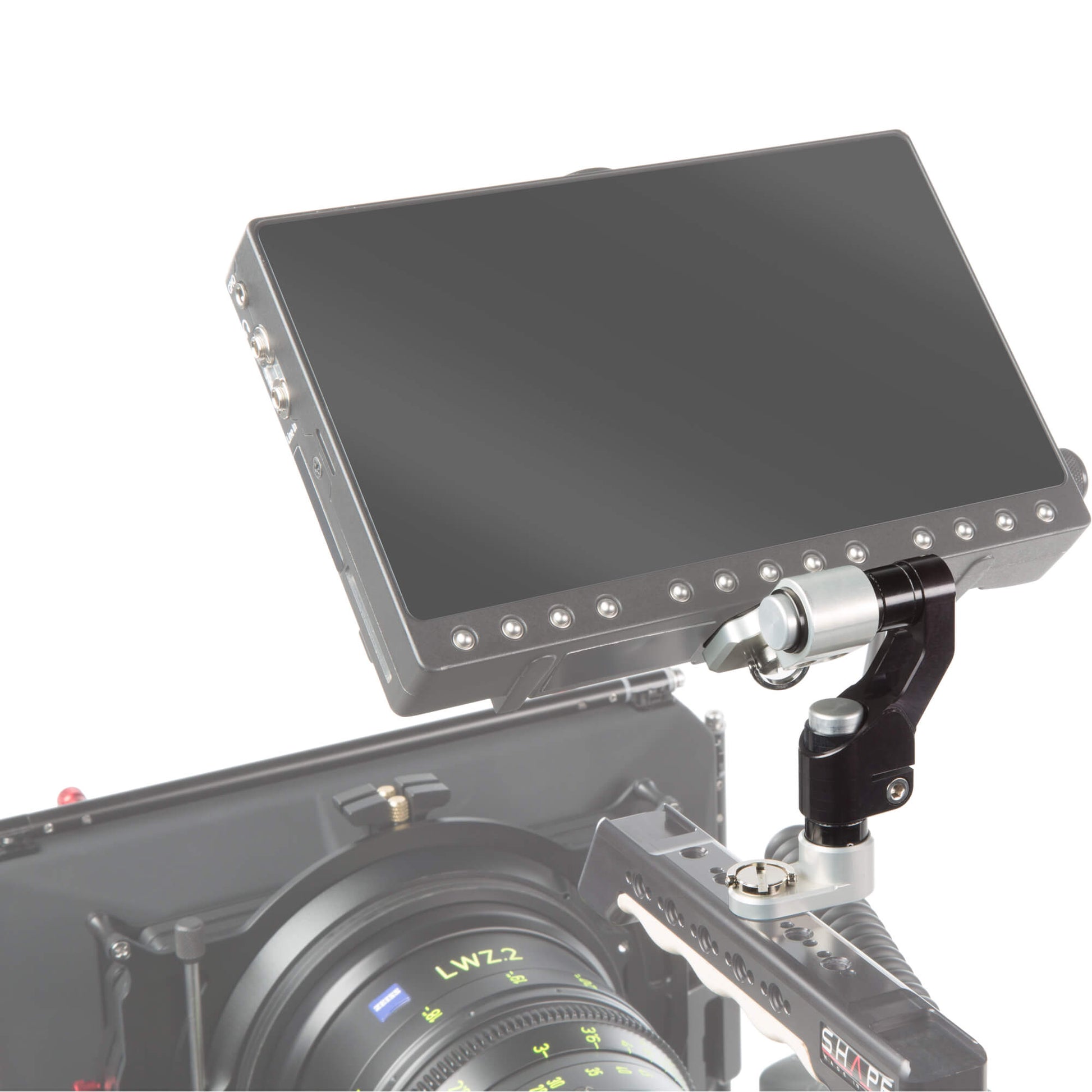 Versatile 2 Axis Push-Button Arm with 1/4-20 Mount for Camera Rigs