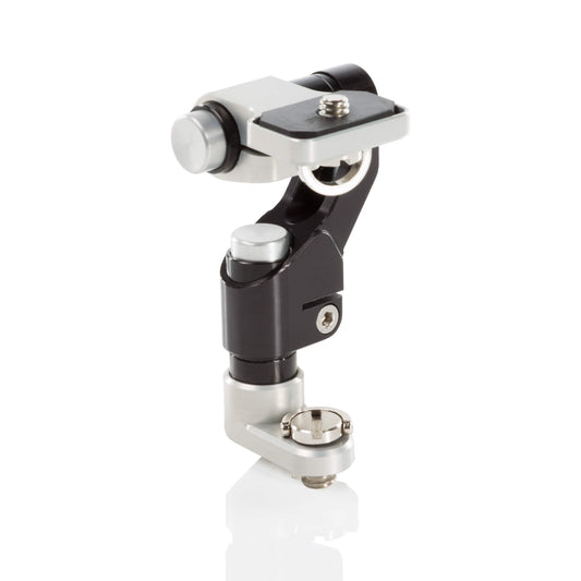 Versatile 2-Axis Push-Button Arm with 3/8-16 Mount for Camera Rigs