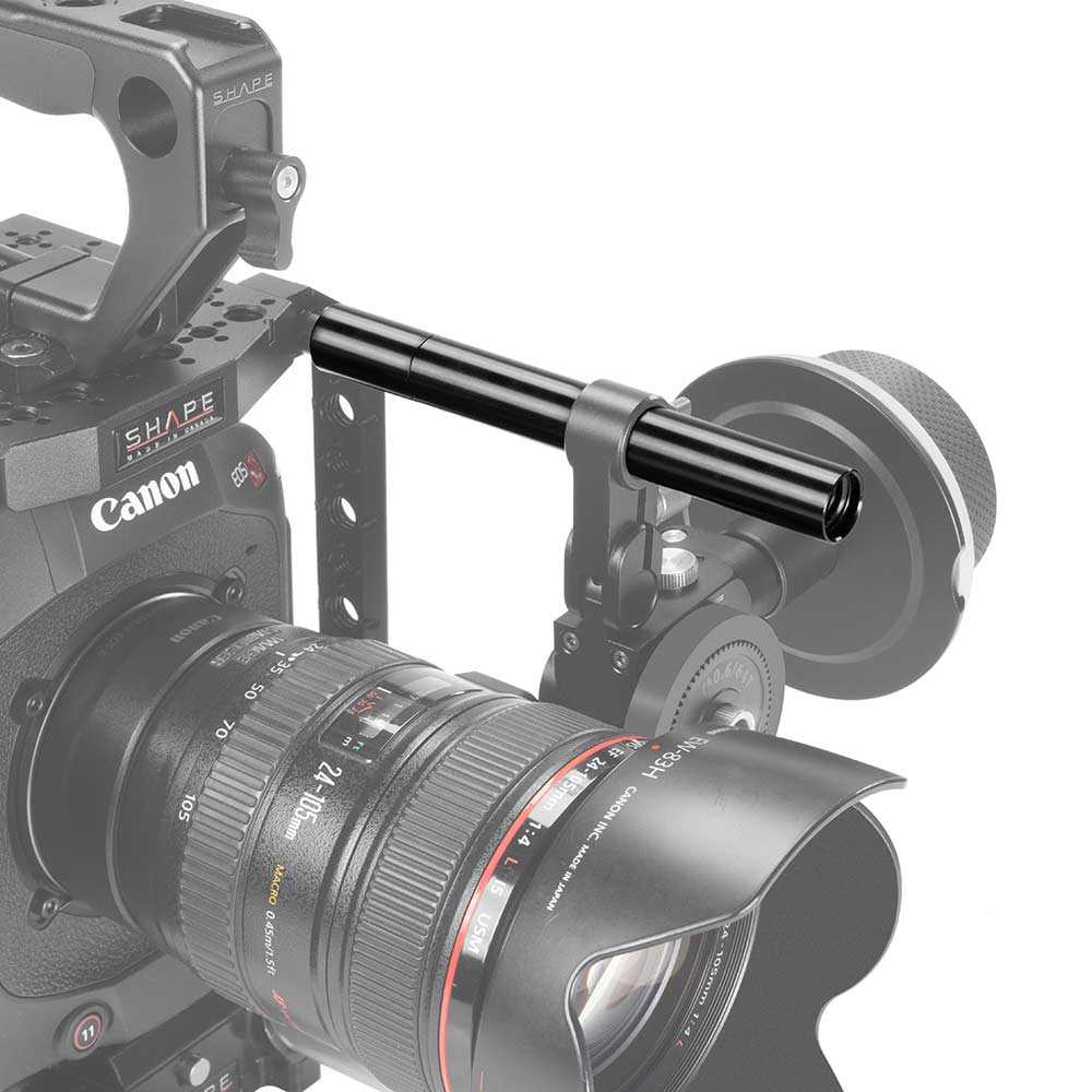 SHAPE 5-inch 15mm Rod with 1/4''-20 Mount for Camera Rigging