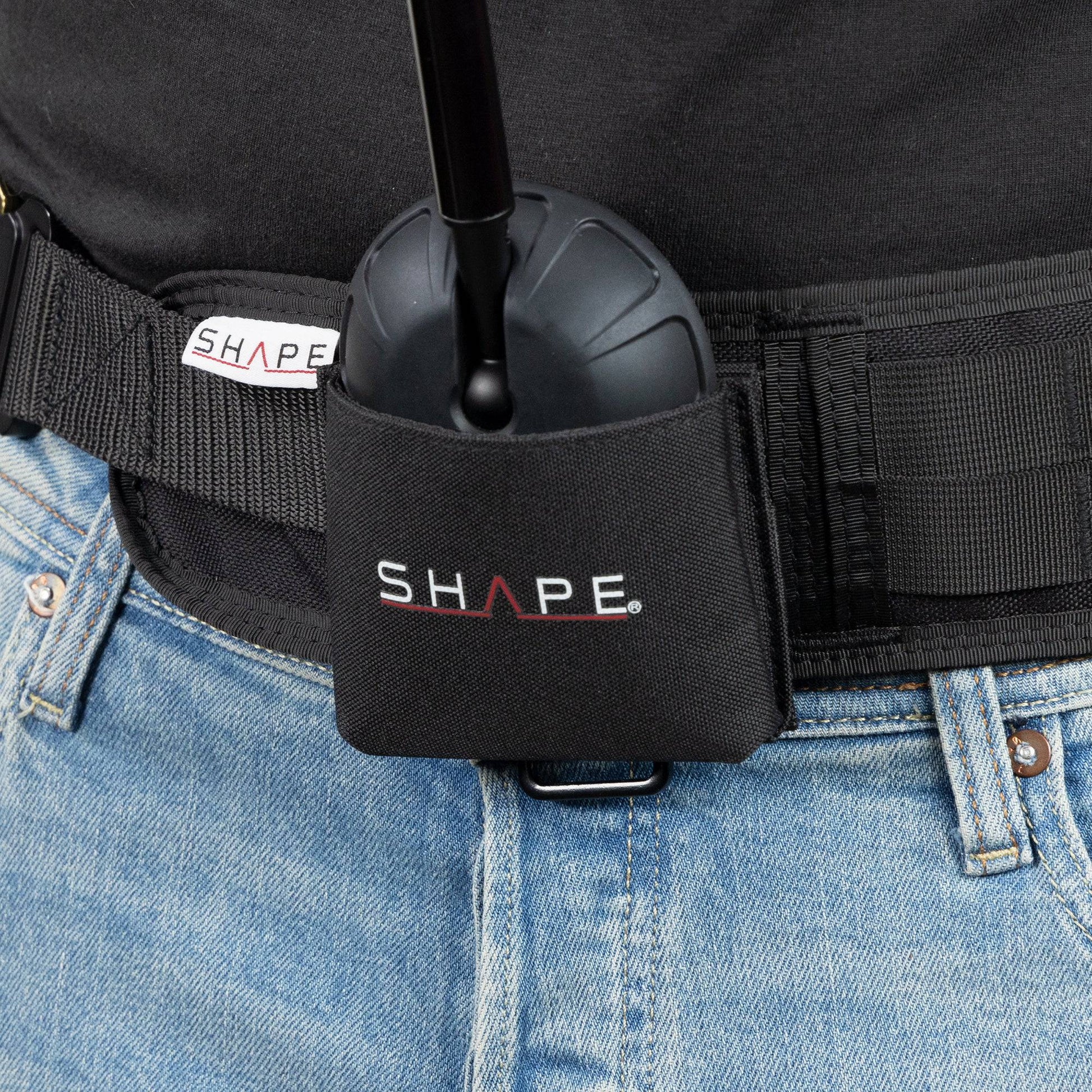 SHAPE Weightlifting Belt: Optimal Back Support for Heavy Lifts & Fitness