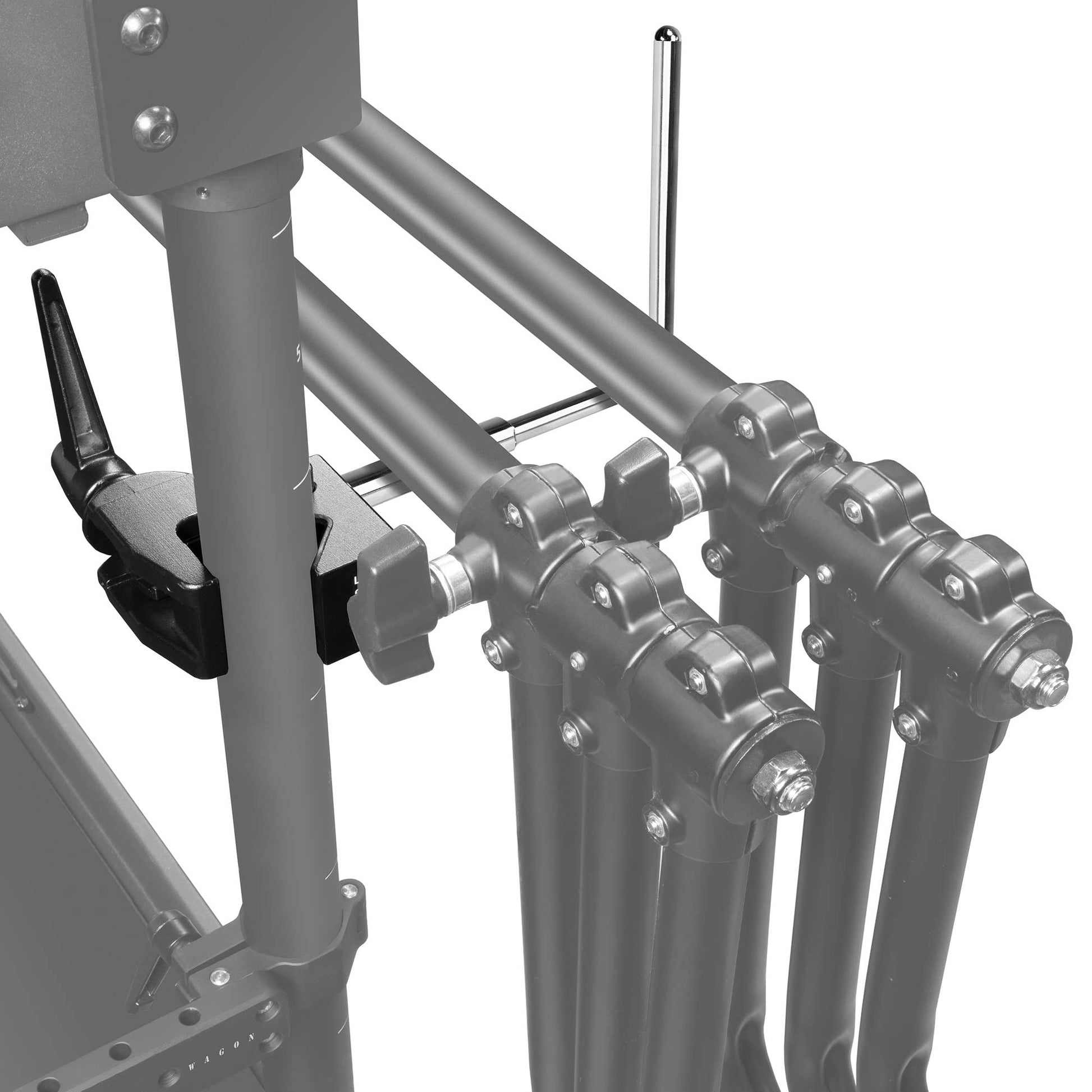 Professional Camera Cart C-Stand Hangers Kit (2-Pack) for Easy Storage