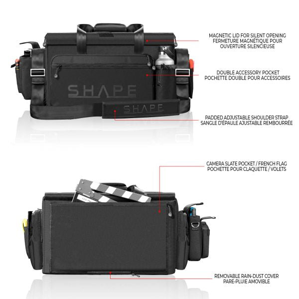Premium SHAPE Camera Bag: Durable, Water-Resistant, Adjustable Dividers for Photography Gear