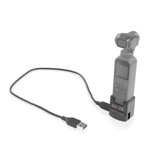 SHAPE Charging Port and Mount Adapter for DJI Osmo Pocket Gimbal Mounting
