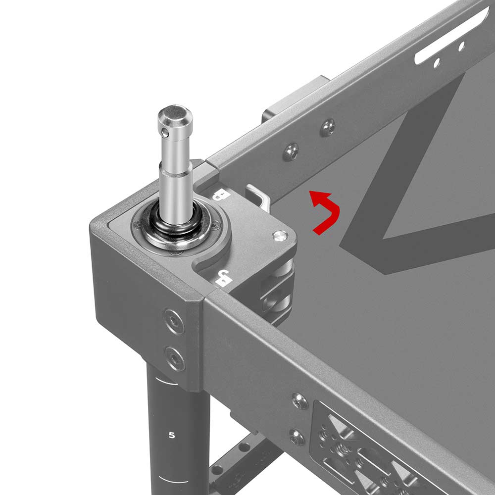 SHAPE Camera Cart Corner Baby Pin: 5/8-inch, Durable, Versatile, Secure Mounting