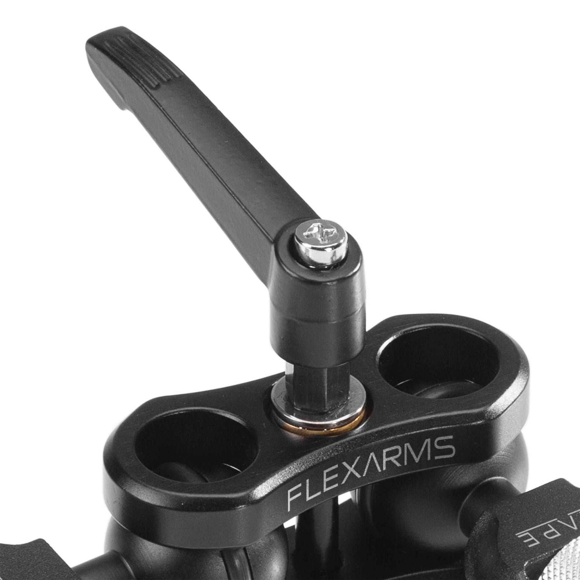 Versatile Anti-Rotating Large Flex Arm: 1/4-20 to 3/8-16 Camera Mount