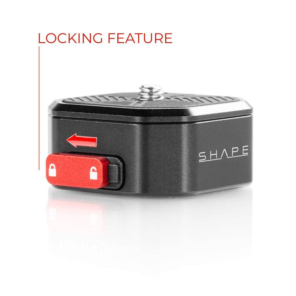 SHAPE Low Profile Mini Quick Release: Monitor & Accessory Mount