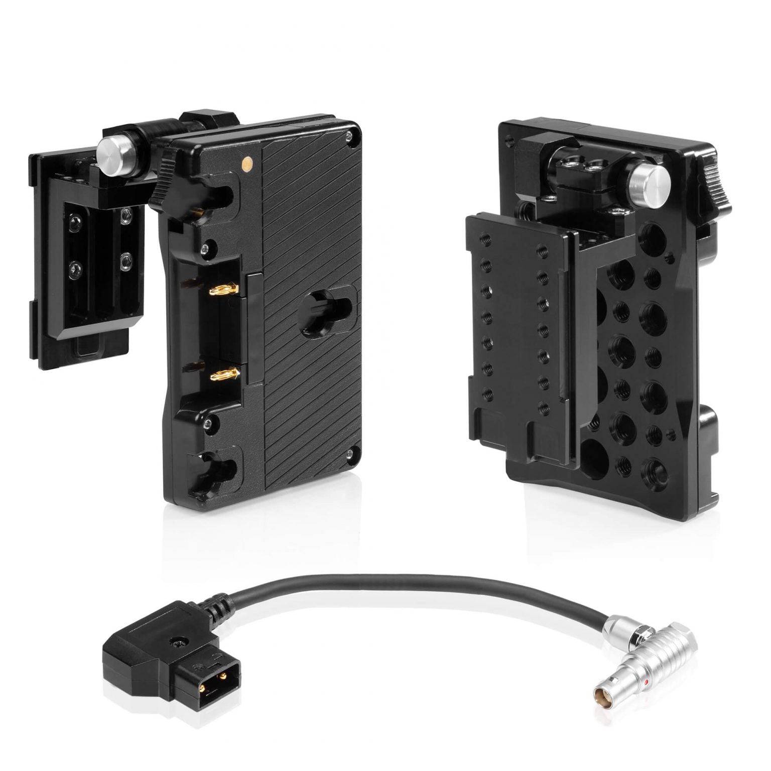 Pivoting Gold Mount Battery Plate for RED KOMODO & KOMODO 6K Production