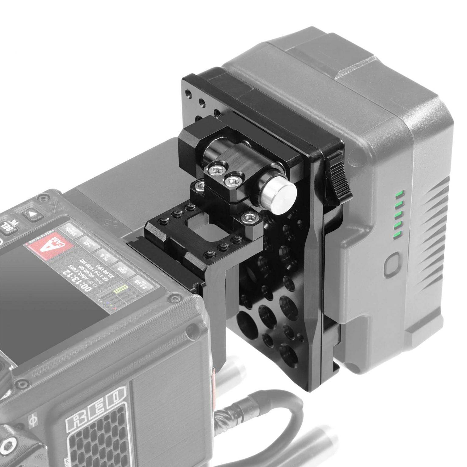 SHAPE Pivoting Gold Mount Battery Plate for RED KOMODO & KOMODO-X Cameras