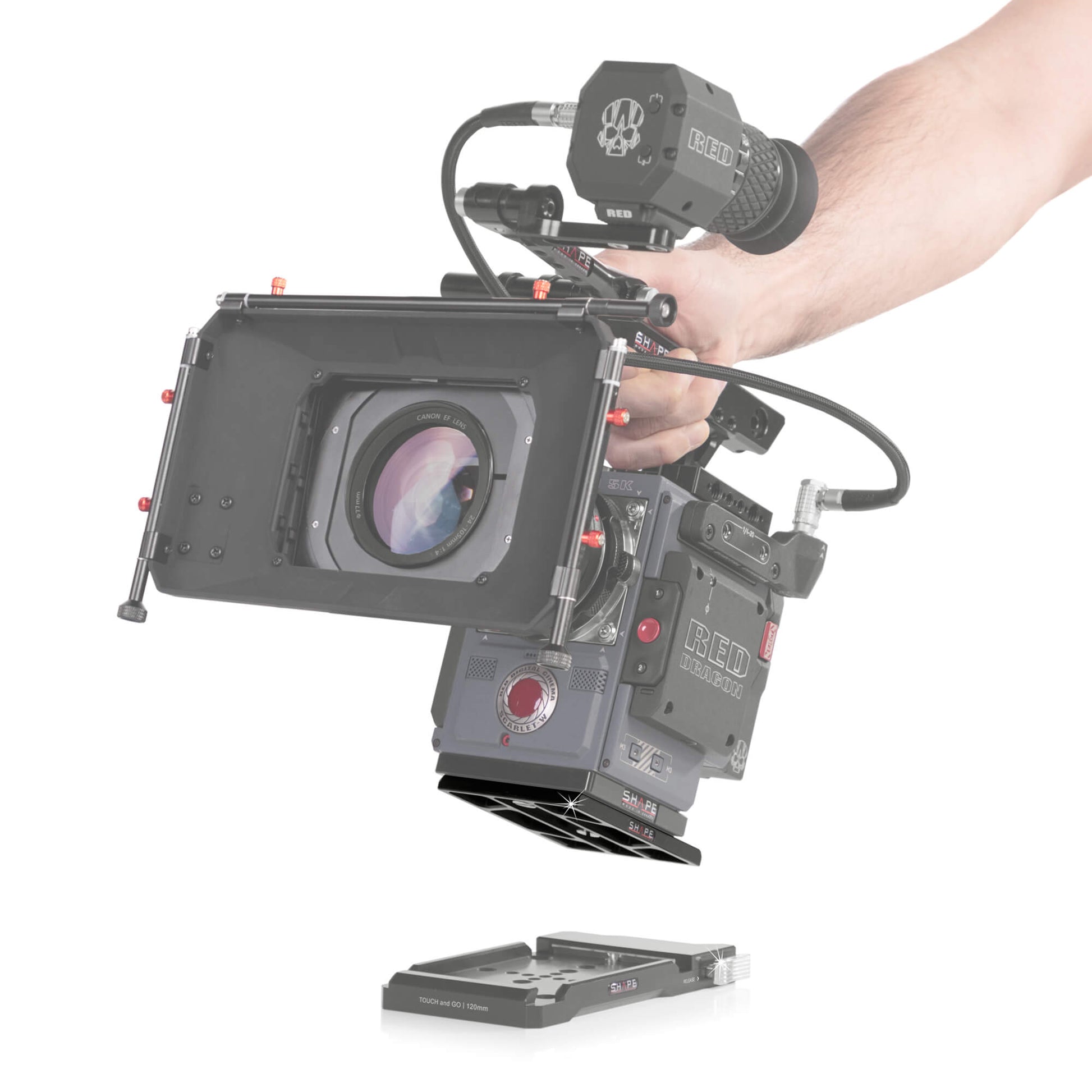 SHAPE Quick Release Flying Plate: Fast Setup, Secure Locking, Durable Camera Accessory