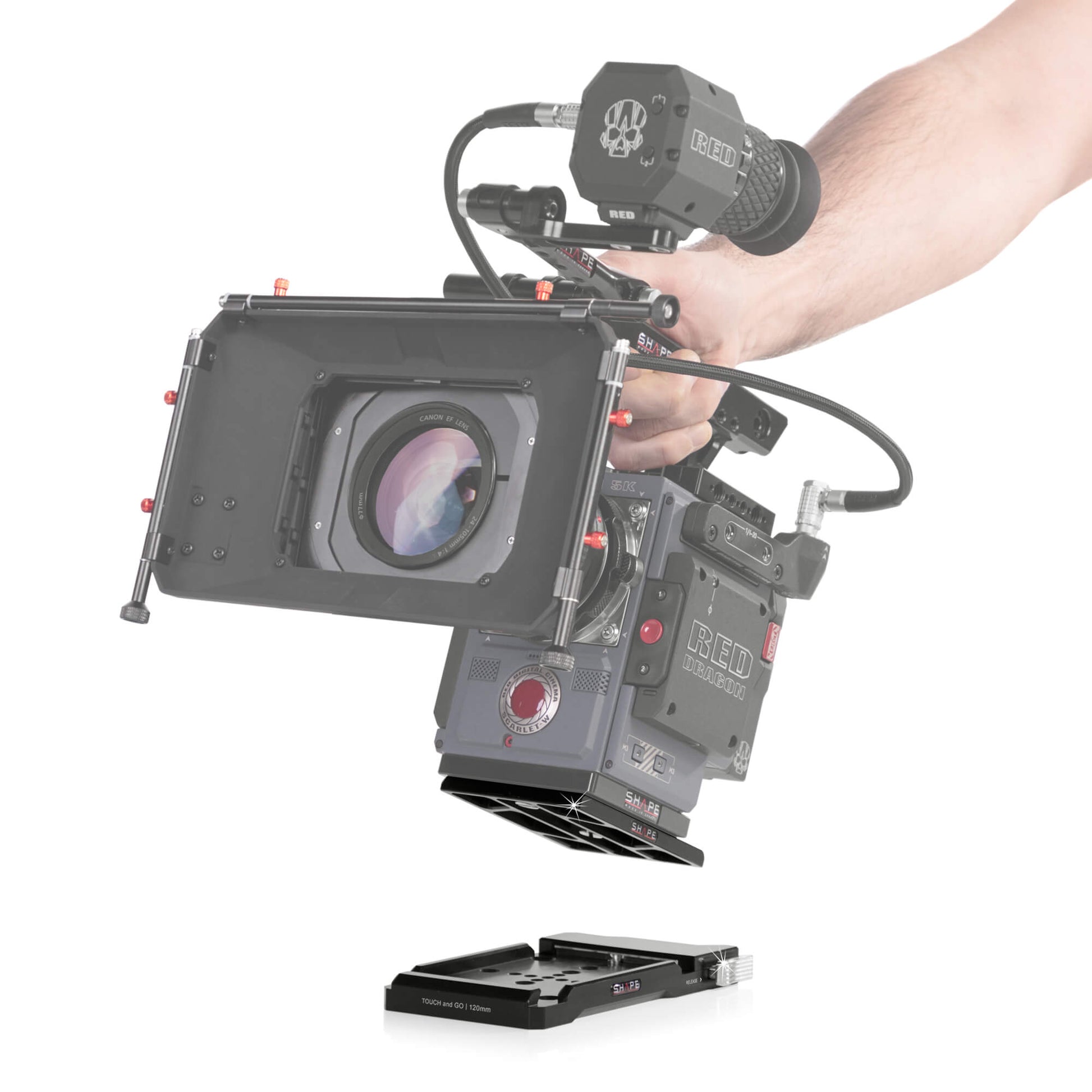 SHAPE Quick Release Flying Plate System: Fast, Secure Camera Mounting Solution