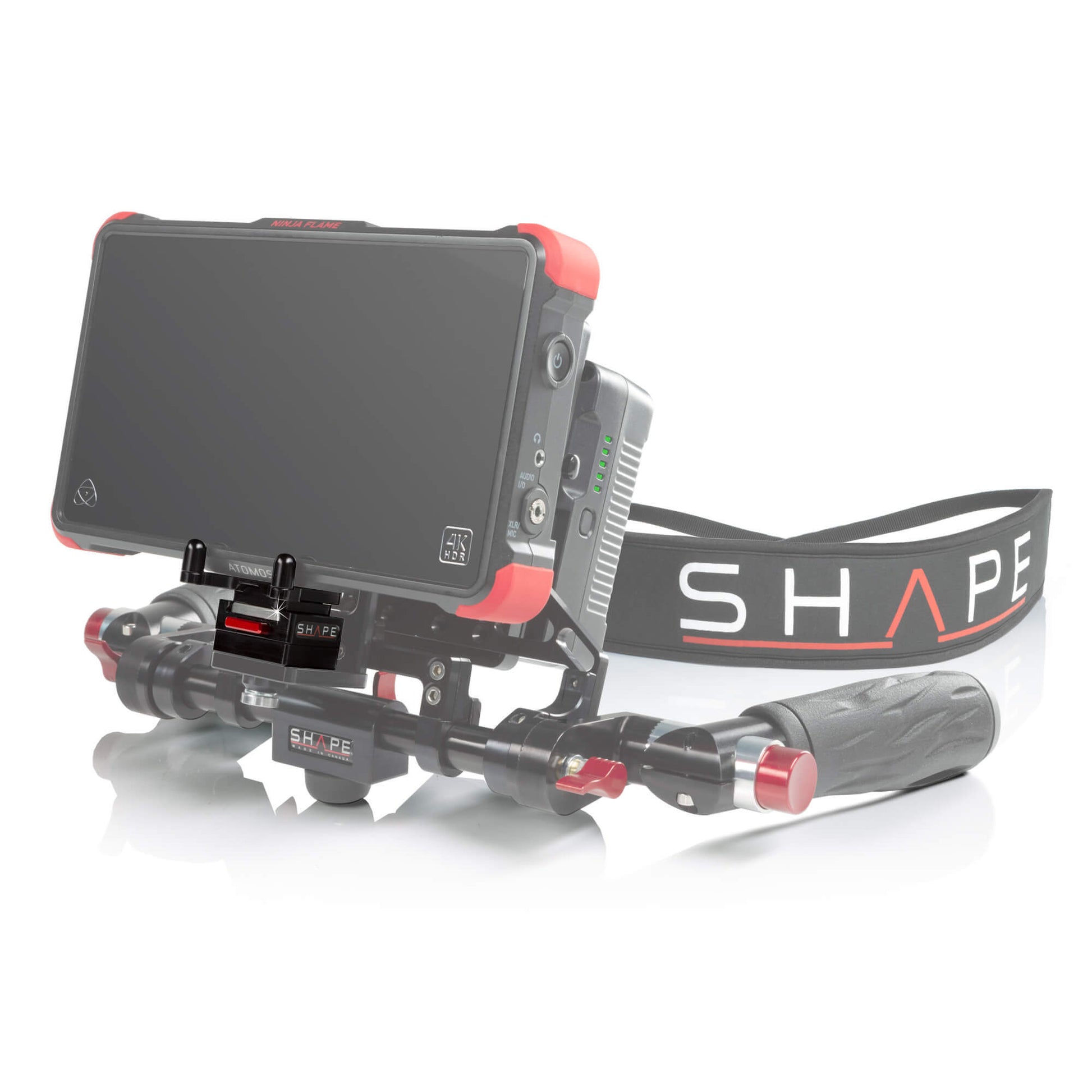 Quick Release Mini Monitor Mount for Magic Arm - Secure & Versatile