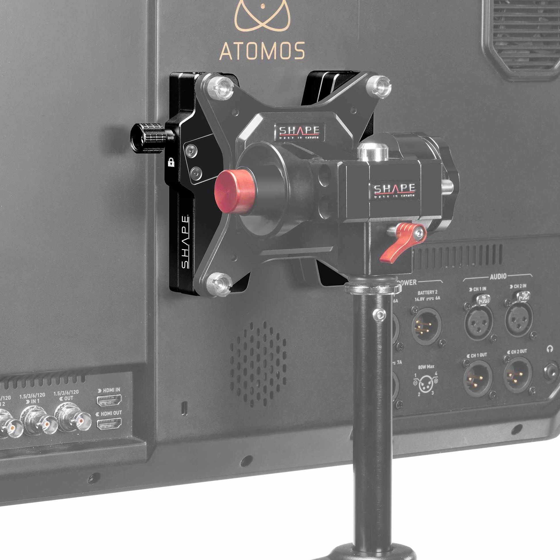 SHAPE Quick Release Monitor Mount: Secure, Adjustable, Versatile Camera Accessory