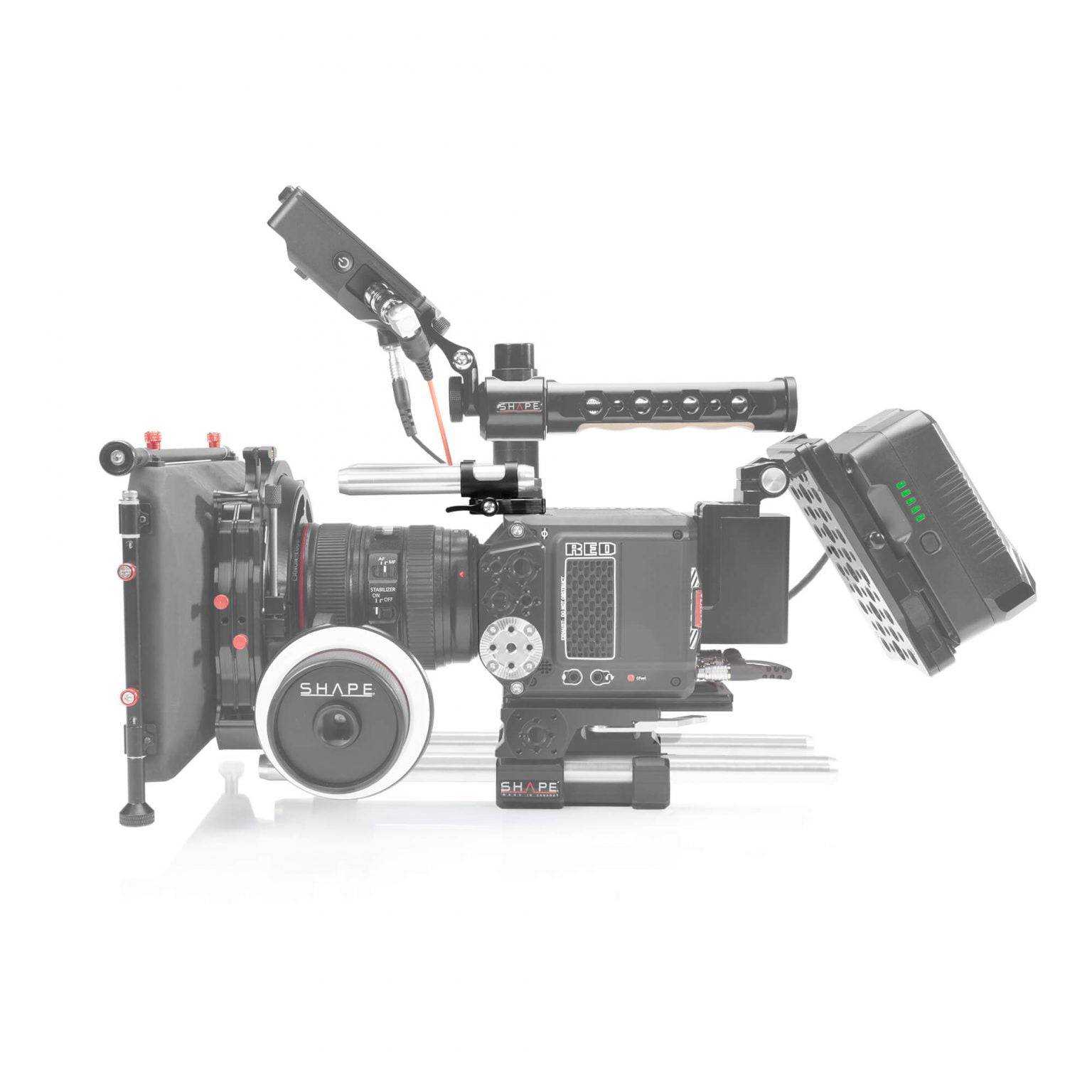 SHAPE RED KOMODO & KOMODO 6K Production Pack Top Plate