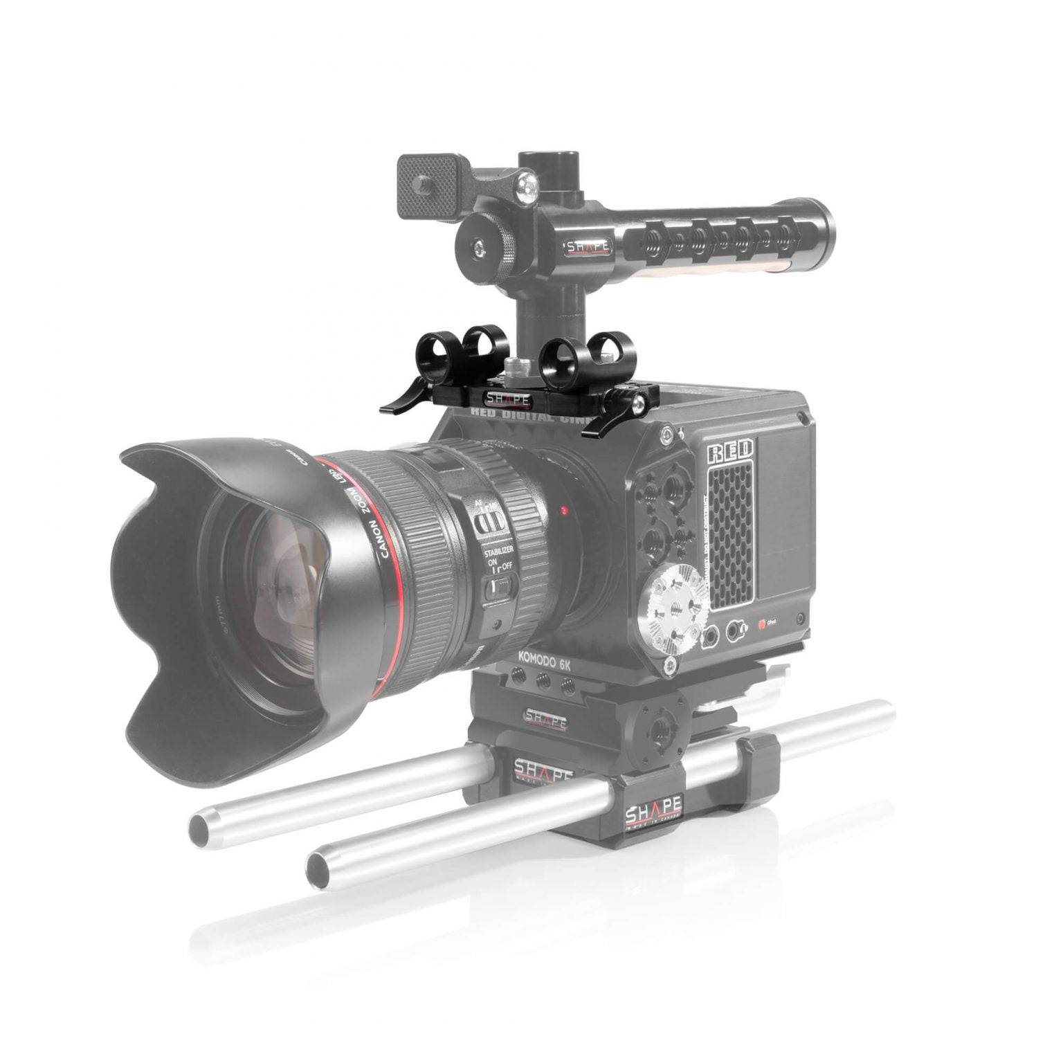 SHAPE RED KOMODO & KOMODO 6K Production Pack Top Plate