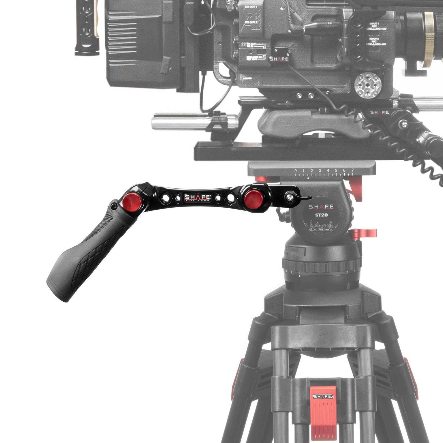 Premium Push-Button Tripod Pan Handle for SHAPE ST Series Tripods