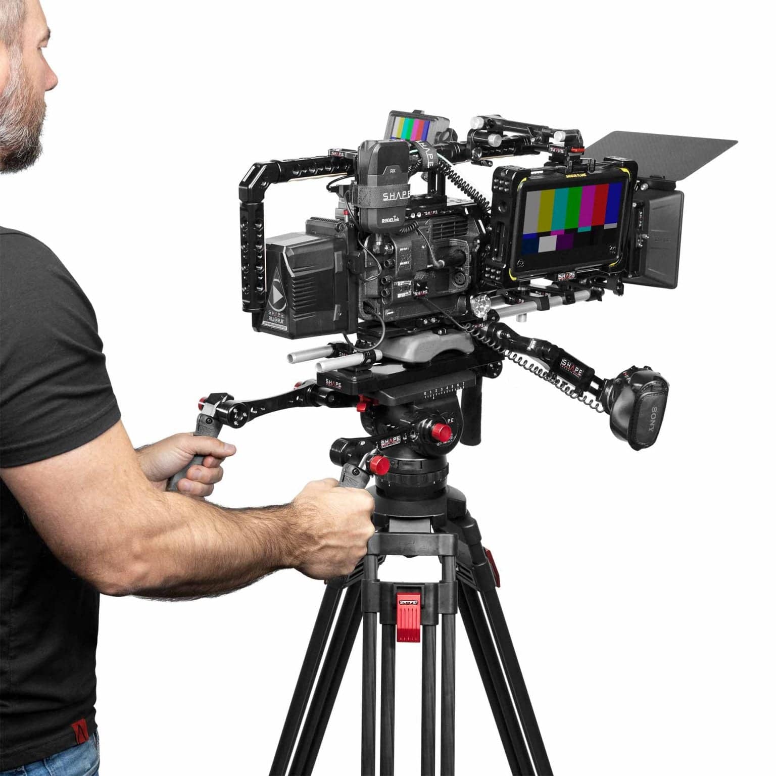 Premium Push-Button Tripod Pan Handle for SHAPE ST Series Tripods