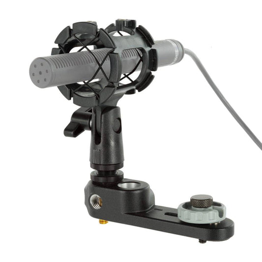 Universal Camera Microphone Shock Mount: Isolates Vibrations, Reduces Noise for Clear Audio