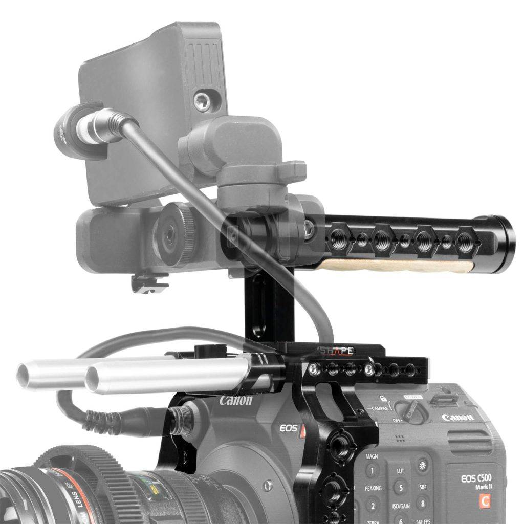 SHAPE View Finder Adapter with ARRI Standard Male Interface Mount