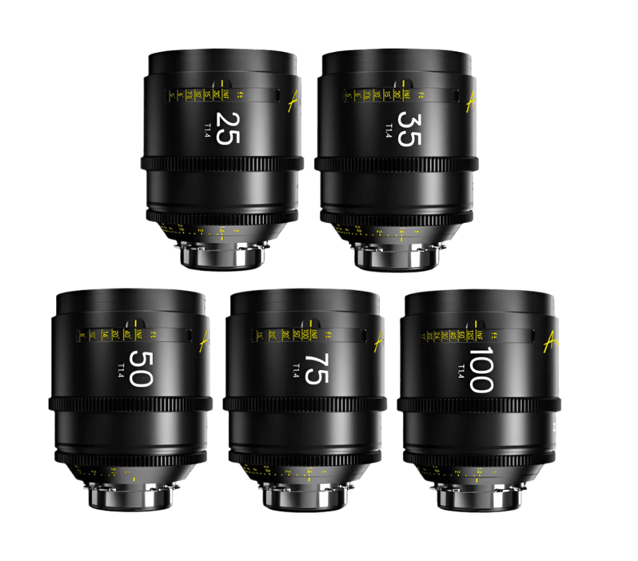 DZOFilm Arles FF/VV 10-Lens 14/21/25/35/40/50/75/100/135/180mm Set (ARRI PL)