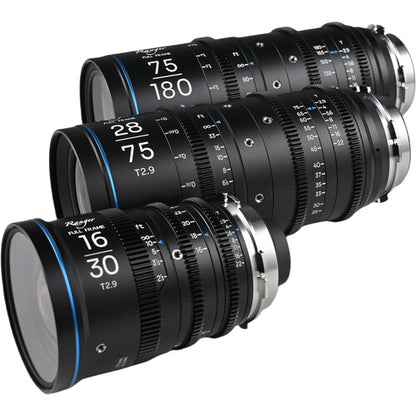 Laowa Ranger FF (16-30mm, 28-75mm, 75-180mm) Cine Lens 3-Lens Bundle - Arri PL/Canon EF