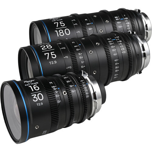 Laowa Ranger FF (16-30mm, 28-75mm, 75-180mm) Cine Lens 3-Lens Bundle - Arri PL/Canon EF