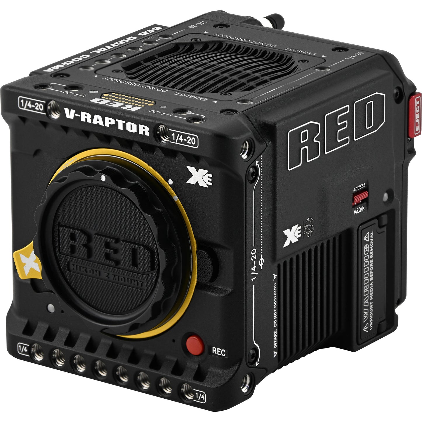 RED DIGITAL CINEMA V-RAPTOR XE 8K VV Global Shutter Camera Nikon Z Mount