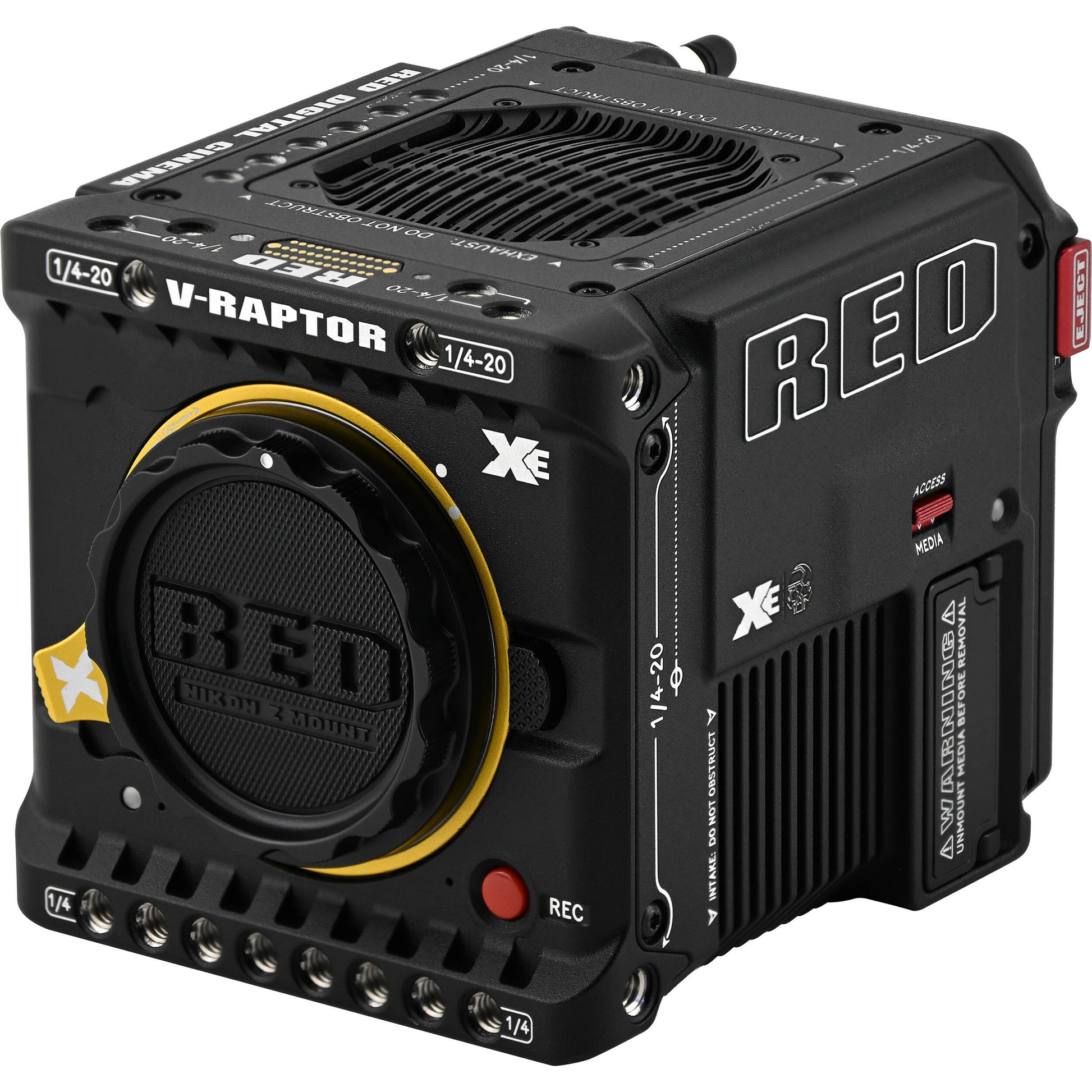 RED DIGITAL CINEMA V-RAPTOR XE 8K VV Global Shutter Camera Nikon Z Mount